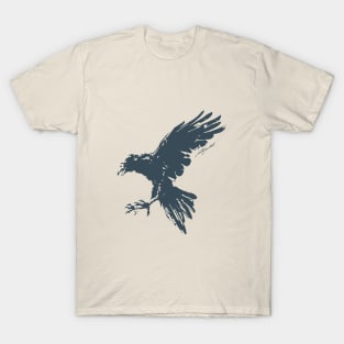 Handpainted Crow T-Shirt